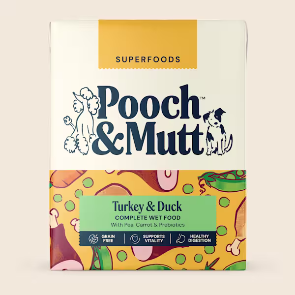 Turkey & Duck Wet Food TETRA375TD 1 packshot